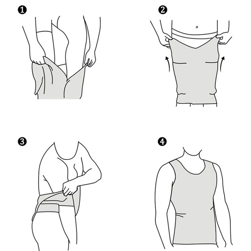 Men's Slimming Compression Vest | Movflux - Core Support