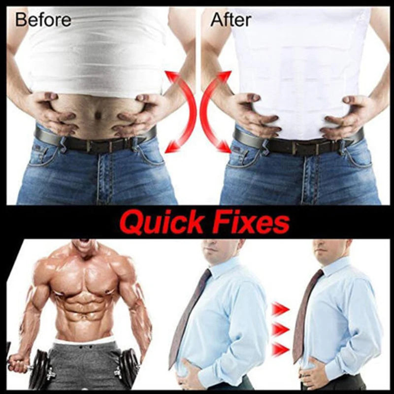 Men's Slimming Compression Vest | Movflux - Core Support