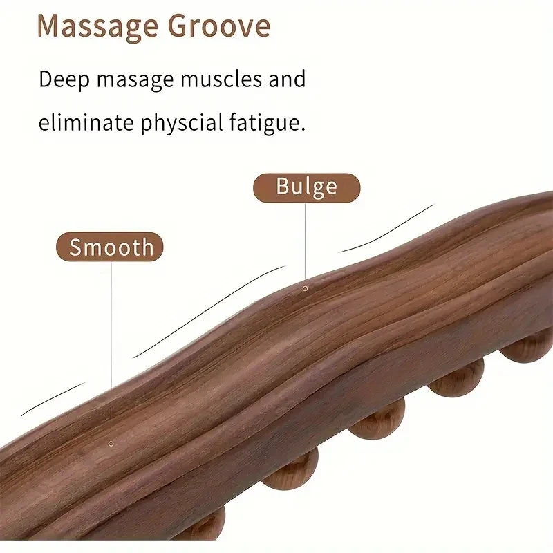 Wooden Massage Stick | Muscle Relief & Relaxation