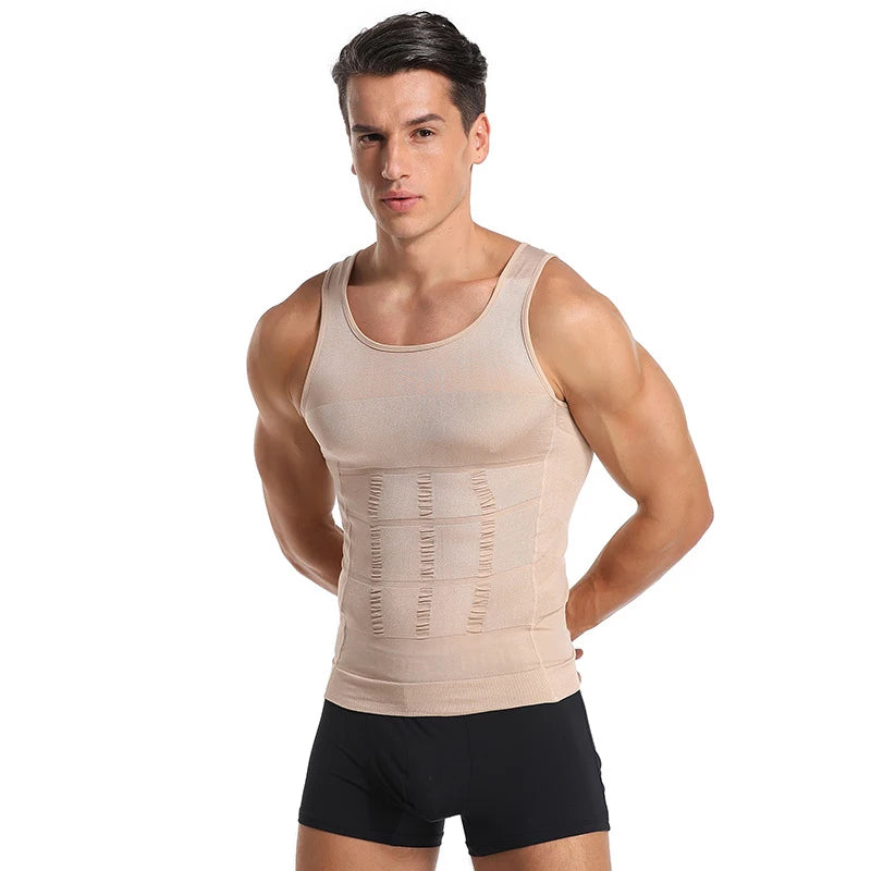 Men's Slimming Compression Vest | Movflux - Core Support
