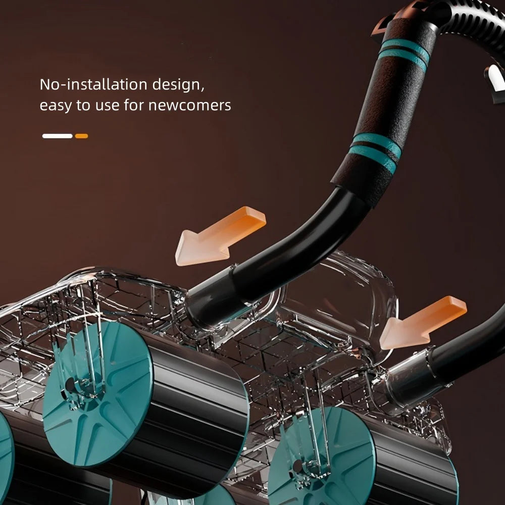 Abdominal Workout Wheel | Movflux - Automatic Rebound