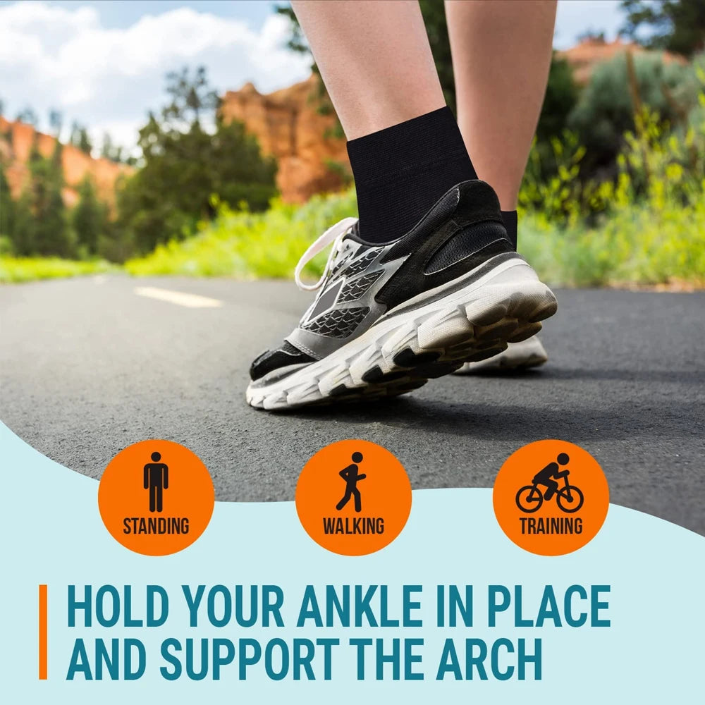 Compression Ankle Socks | Foot & Plantar Support