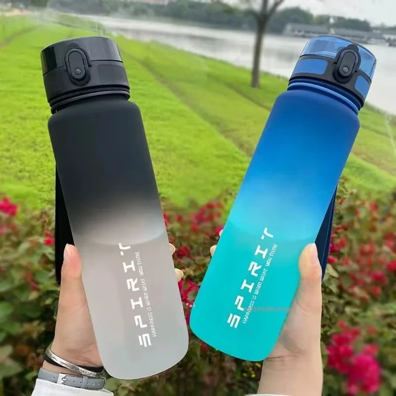 1L Sports Water Bottle |Leak Proof Gym Jug
