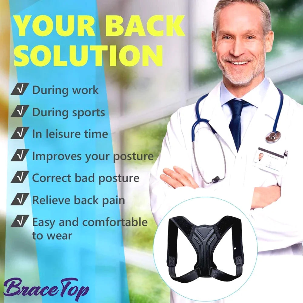 Posture Corrector Belt | Back & Shoulder Support