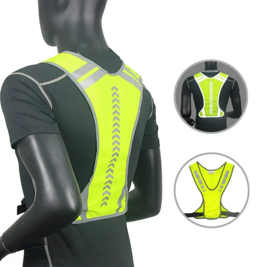 Reflective Cycling Vest | Movflux - High Visibility Jacket