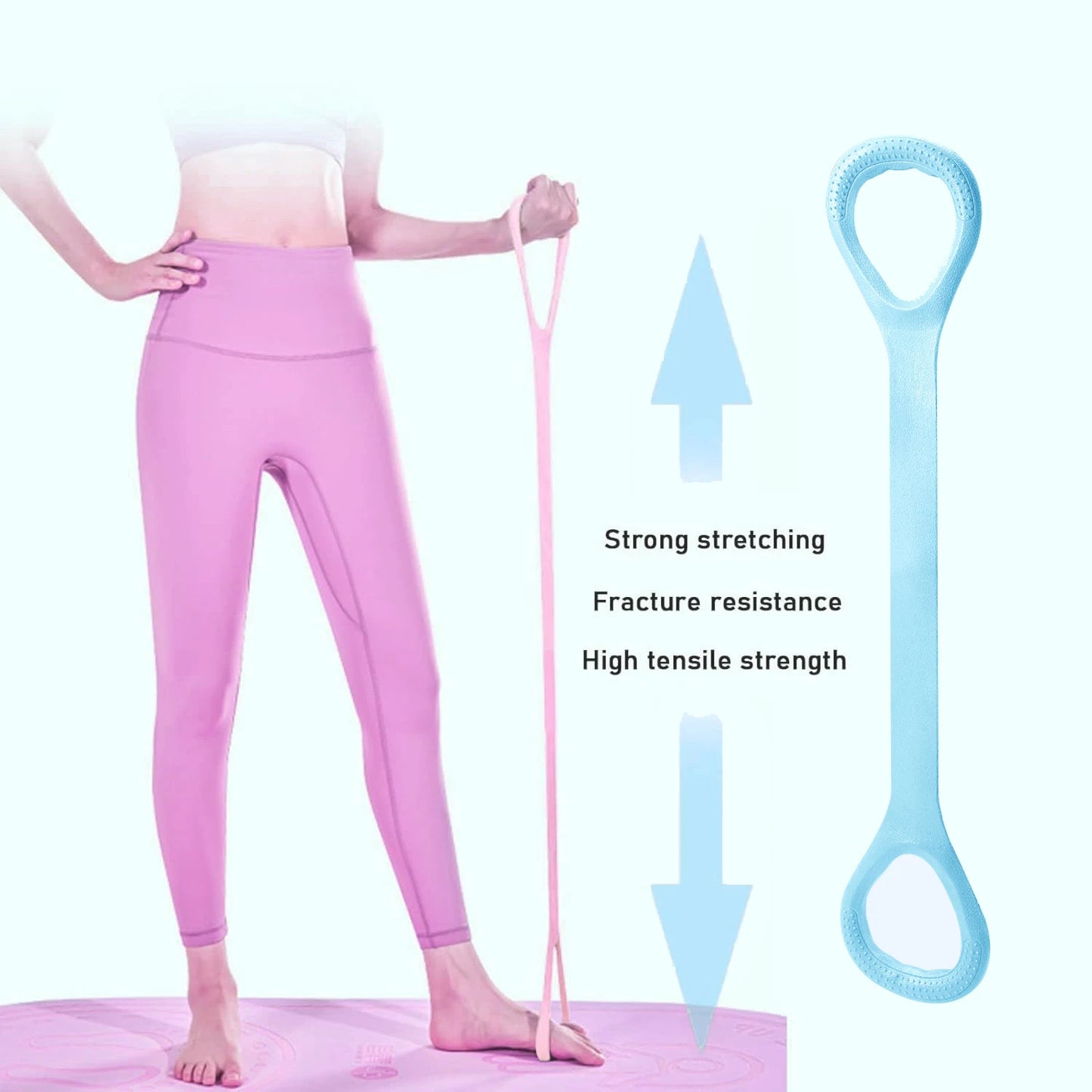 8-Shape Resistance Band | Movflux - Fitness & Yoga