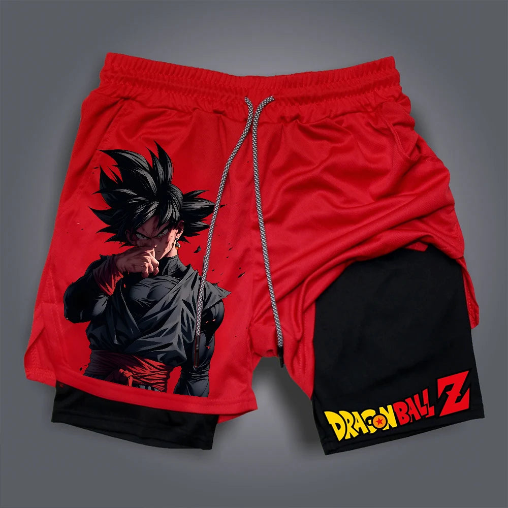 Dragon Ball Z Training Shorts | Movflux - DBZ Gym Wear