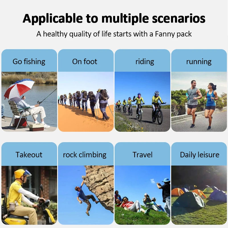 Sports Fanny Pack |Running Belt Bag