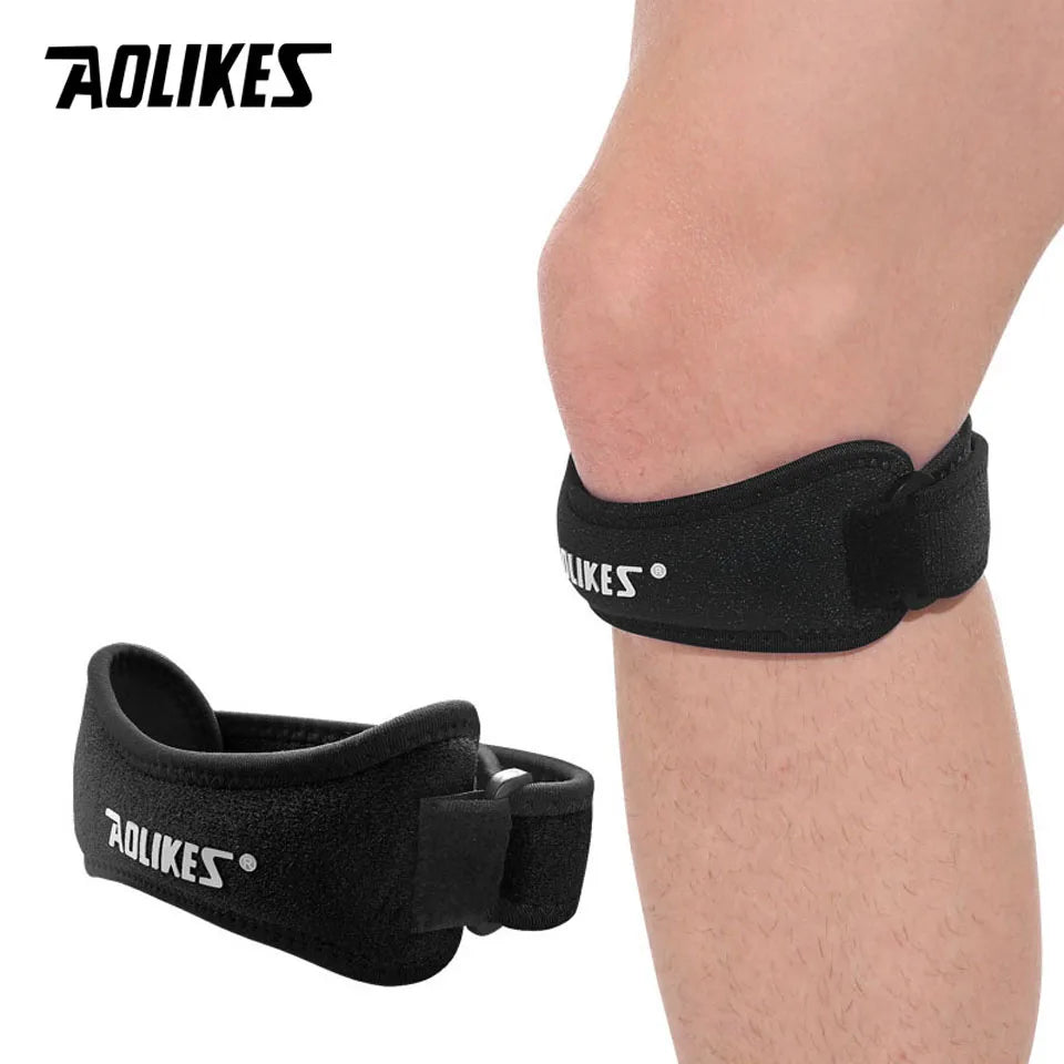 1PCS Patella Tendon Knee Straps, Knee Brace Knee Support Patellar Stabilizer for Running Hiking Tennis Jumping Arthritis