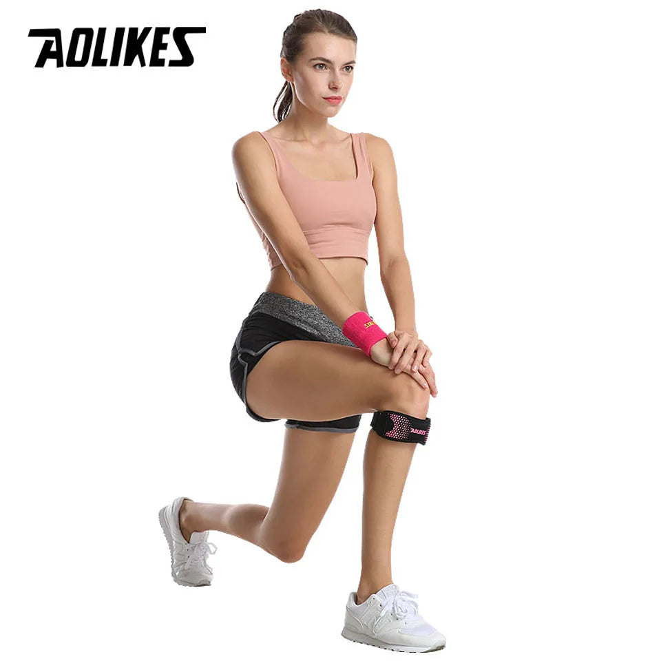 1PCS Patella Tendon Knee Straps, Knee Brace Knee Support Patellar Stabilizer for Running Hiking Tennis Jumping Arthritis