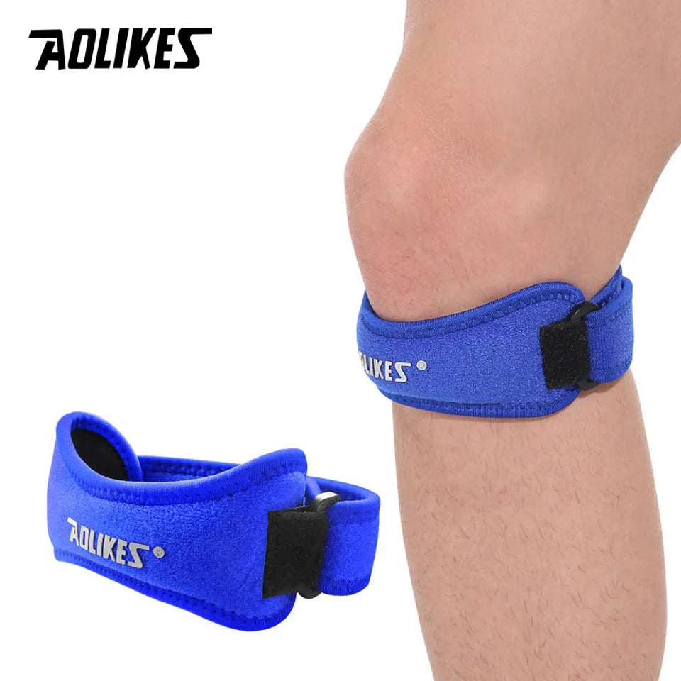 1PCS Patella Tendon Knee Straps, Knee Brace Knee Support Patellar Stabilizer for Running Hiking Tennis Jumping Arthritis