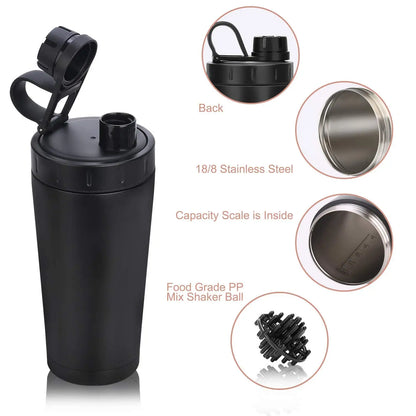 Stainless Steel Protein Shaker | Thermos
