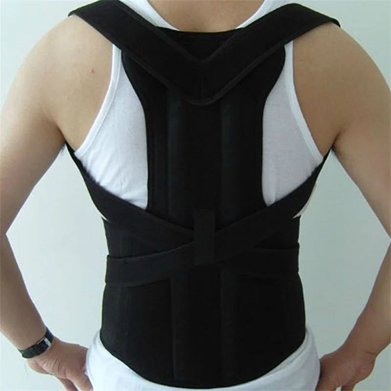 Adjustable Scoliosis Posture Corrector – Back Brace Lumbar Support for Men & Women