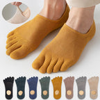 3 Pairs/lot Men's Socks Breathable Sweat Novelty Toe Socks Fashion Casual Breathable Finger Boat Sock High Quality Sox for Male