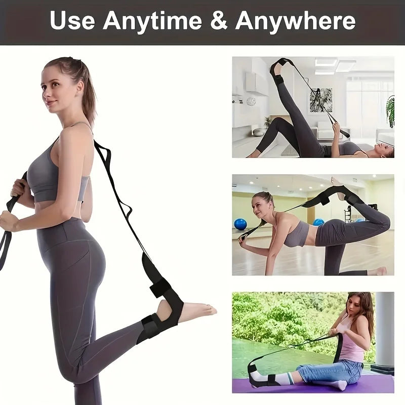 Yoga Stretching Bands Relieve Leg and Foot Tension, Yoga, Pilates, and Rehabilitation Training Leg and Foot Stretching Bands