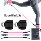 Knöchelriemen-Widerstandsbänder für Hüft- und Beinstärke, Zugseil, Fitness, elastisches Training, Zuhause, Yoga, Pilatus, Crossfit, Workout, Fitnessstudio