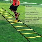 Koordinationsleitern, Nylongurte für Geschwindigkeitstraining und sportliche Flexibilität, Agility, Fußballtraining, Energieleiterausrüstung