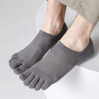 3 Pairs/lot Men's Socks Breathable Sweat Novelty Toe Socks Fashion Casual Breathable Finger Boat Sock High Quality Sox for Male