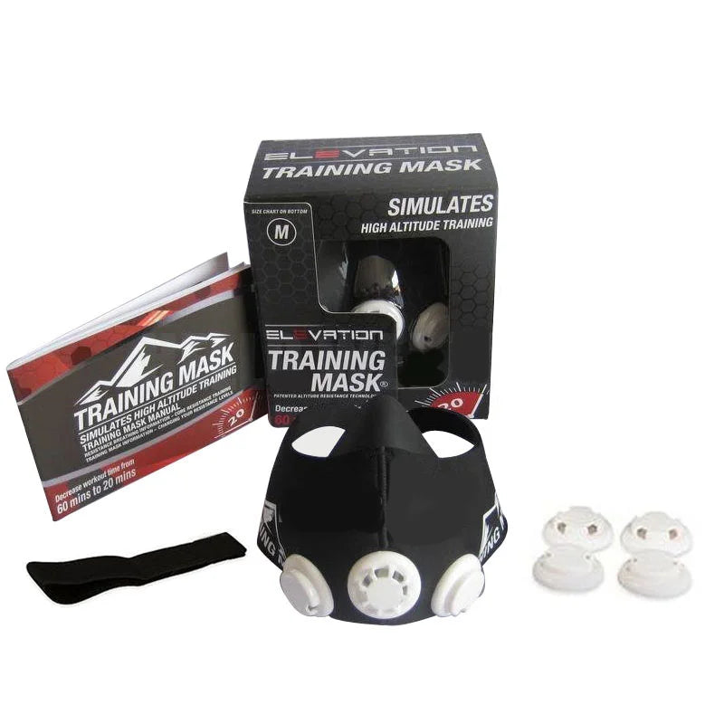 Pro Sport Training Mask 2.0 – High Altitude Simulation for Running, Cycling, Gym & Fitness Workouts