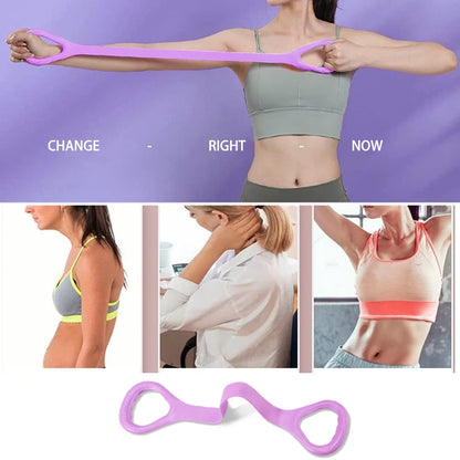 8-Shape Resistance Band | Movflux - Fitness & Yoga