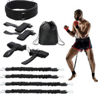 Boxen Pull Gürtel Bounce Stärke Trainer Basketball Jump Agile Pull Seil Bounce Widerstand Stretching Trainer Set