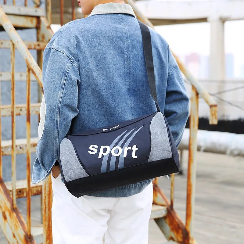 Fashion Yoga Gym Bag Waterproof Crossbody Bag Portable Storage Bag Suitable for Outdoor Travel Sports