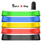 Resistance Bands for Working Out, Elastic Exercice Loop Bands,Yoga Starter Set of Stretch Bands for Booty Legs,Pilates Flexbands