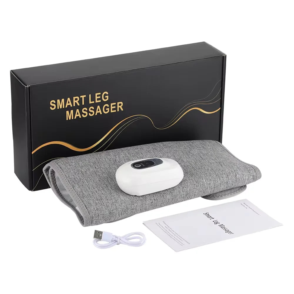 Elektrisches 360°-Luftdruck-Wadenmassagegerät, kabellose Beinmassage, 3-Modus-Airbag-Kompression, Entspannung der Fuß-Wadenmuskulatur, Linderung von Müdigkeit