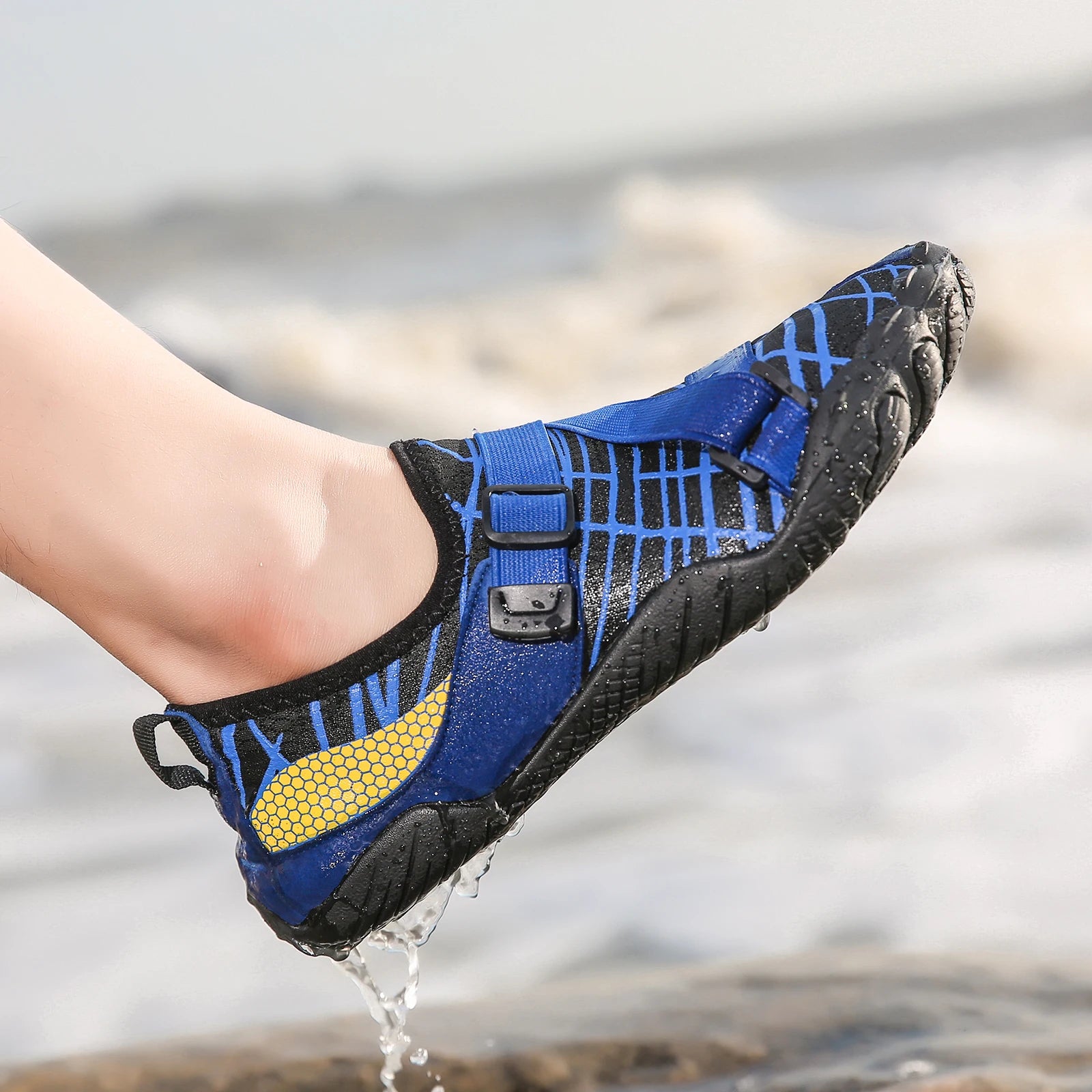 Men’s & Women’s Quick-Dry Aqua Shoes – Breathable Water Sneakers for Swimming, Diving, Beach & Outdoor Sports