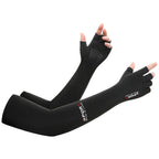 Summer Anti-UV Cooling ‌Ice Silk Arm Sleeves Breathable Stretchy Cover UV Protection Sun Sleeves for Cycling Running Sports 2 pair