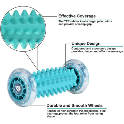 Foot Massager Roller & Ball Set | Movflux - Muscle Relief