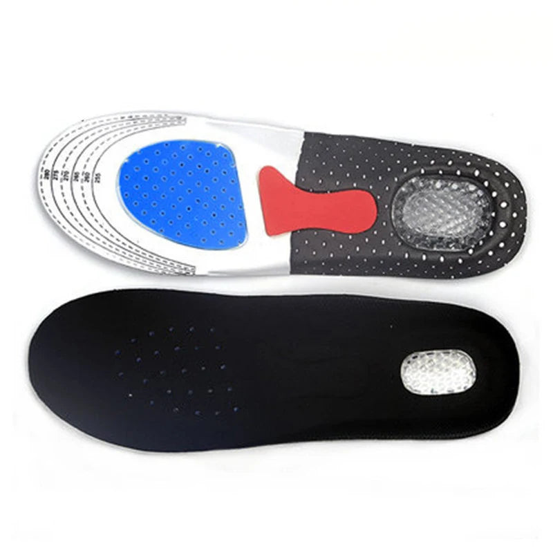 Silicone Gel Sport Insoles – Orthopedic Shock Absorption & Arch Support for Men and Women