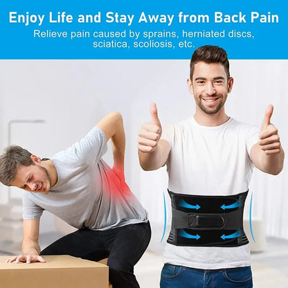 Lumbar Support Belt |Back Pain Relief & Compression