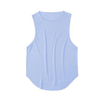 Men's Sleeveless Sports T-Shirt Quick Drying Breathable Tank Top For Running Training Marathon Fitness Vest