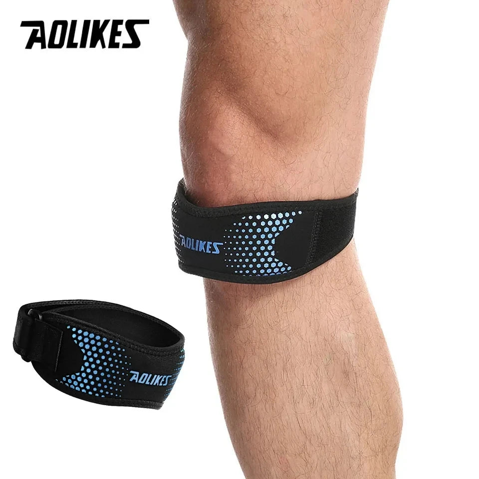 1PCS Patella Tendon Knee Straps, Knee Brace Knee Support Patellar Stabilizer for Running Hiking Tennis Jumping Arthritis
