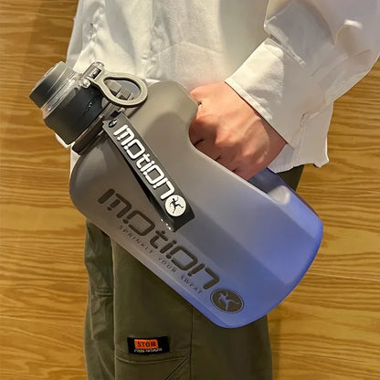 2 Liter Sports Water Bottle |  Scale & Straw