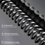 2Pc Arm Strength Training Bars – Spring-Loaded Biceps & Triceps Muscle Trainer with Ergonomic Grip