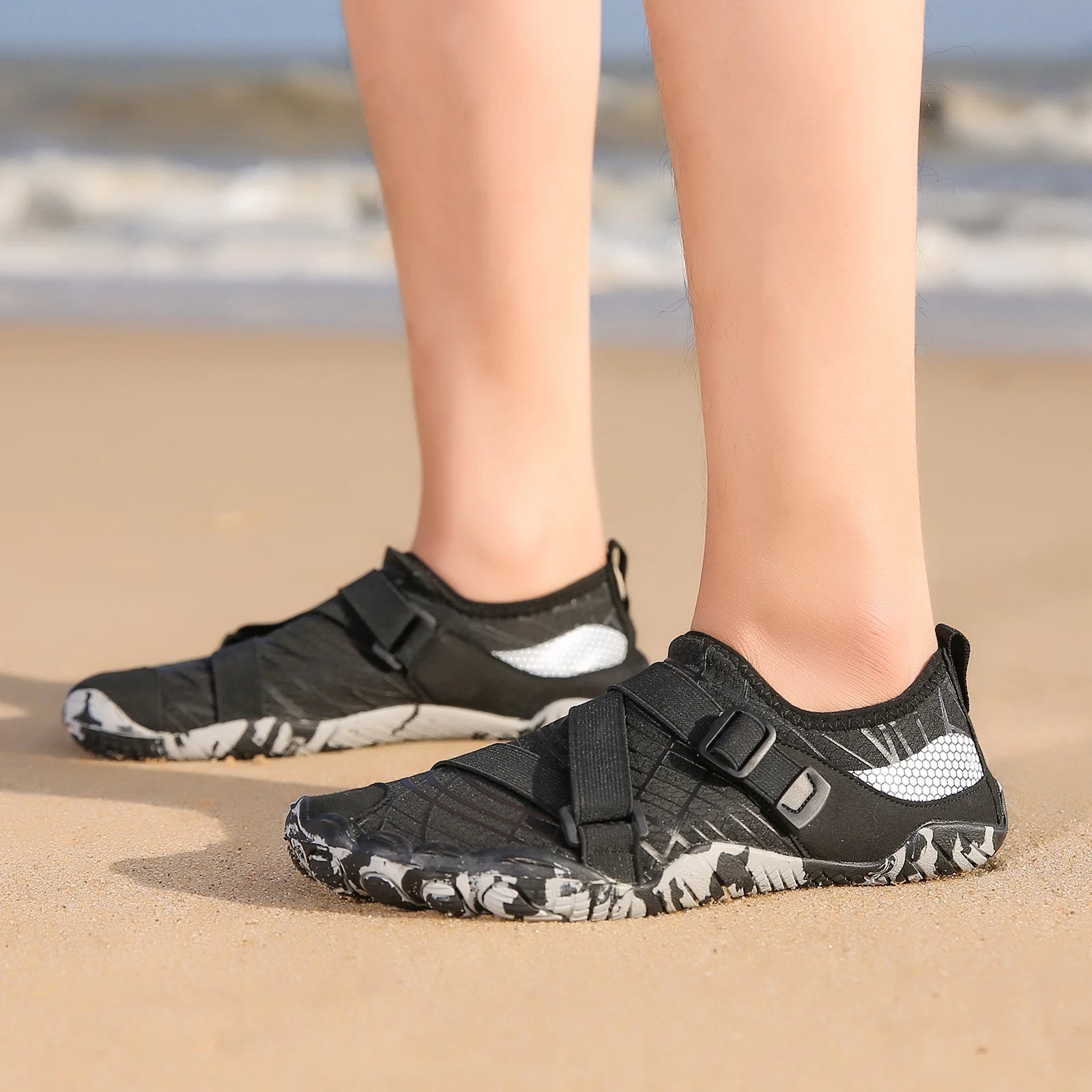 Men’s & Women’s Quick-Dry Aqua Shoes – Breathable Water Sneakers for Swimming, Diving, Beach & Outdoor Sports