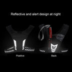 Reflective Running Phone Holder Vest for Men and Women, Jogging, Walking, Exercise,Gym, Workout, 1Pc Adjustable Strap Key Pocket