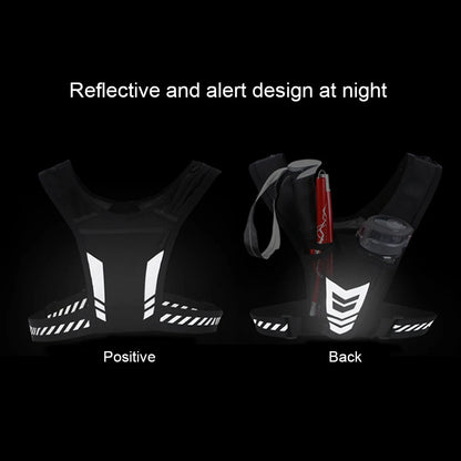 Reflective Running Vest |Phone & Key Holder