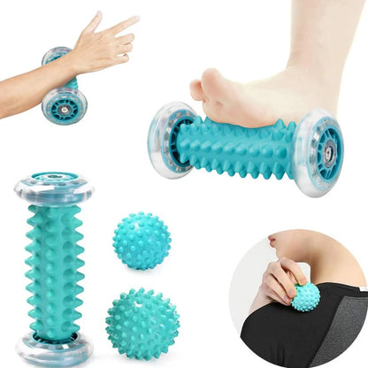 Foot Massager Roller & Ball Set | Movflux - Muscle Relief