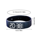 Smart Bracelet LED Digital Waterproof Smart Clock Smartband Silent Adjustable Smart Band Vibration Alarm Reminder Watch