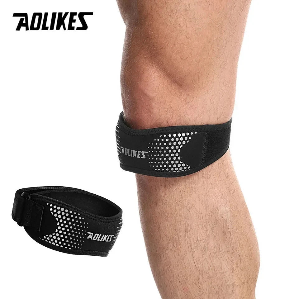 1PCS Patella Tendon Knee Straps, Knee Brace Knee Support Patellar Stabilizer for Running Hiking Tennis Jumping Arthritis