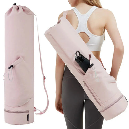 Yoga Mat Bag w/ Water Bottle Pocket & Wet Storage – Multi-Functional Carrier