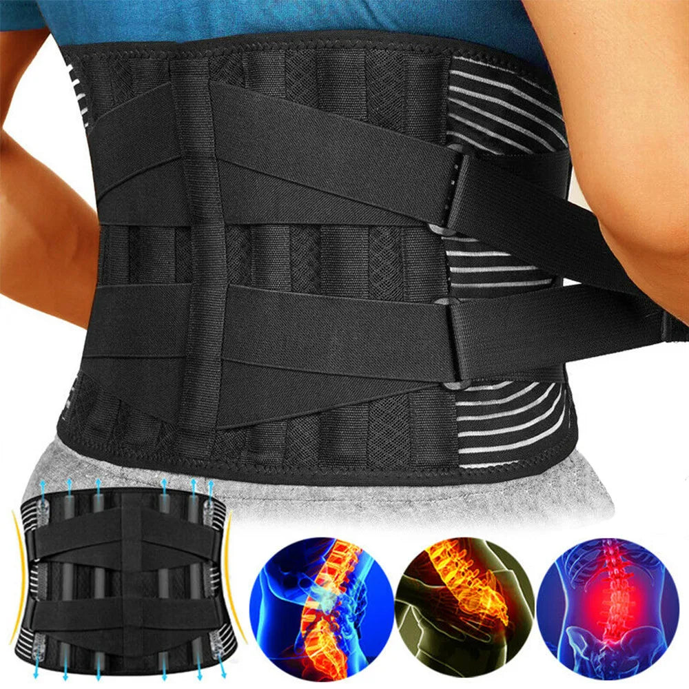 Lumbar Support Belt |Back Pain Relief & Compression
