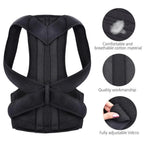 Adjustable Scoliosis Posture Corrector – Back Brace Lumbar Support for Men & Women