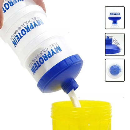 Protein Powder Funnel Box |3-Layer & Portable