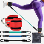 Knöchelriemen-Widerstandsbänder für Hüft- und Beinstärke, Zugseil, Fitness, elastisches Training, Zuhause, Yoga, Pilatus, Crossfit, Workout, Fitnessstudio