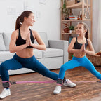 Knöchelriemen-Widerstandsbänder für Hüft- und Beinstärke, Zugseil, Fitness, elastisches Training, Zuhause, Yoga, Pilatus, Crossfit, Workout, Fitnessstudio