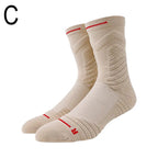 Bullfight 2.0 Men's High-top Sports Towel Basketball Socks Bottom Practical Professional Long-tube Mid-tube Elite Thick Running